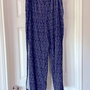 Xhilaration wide leg pant LONG with side splits